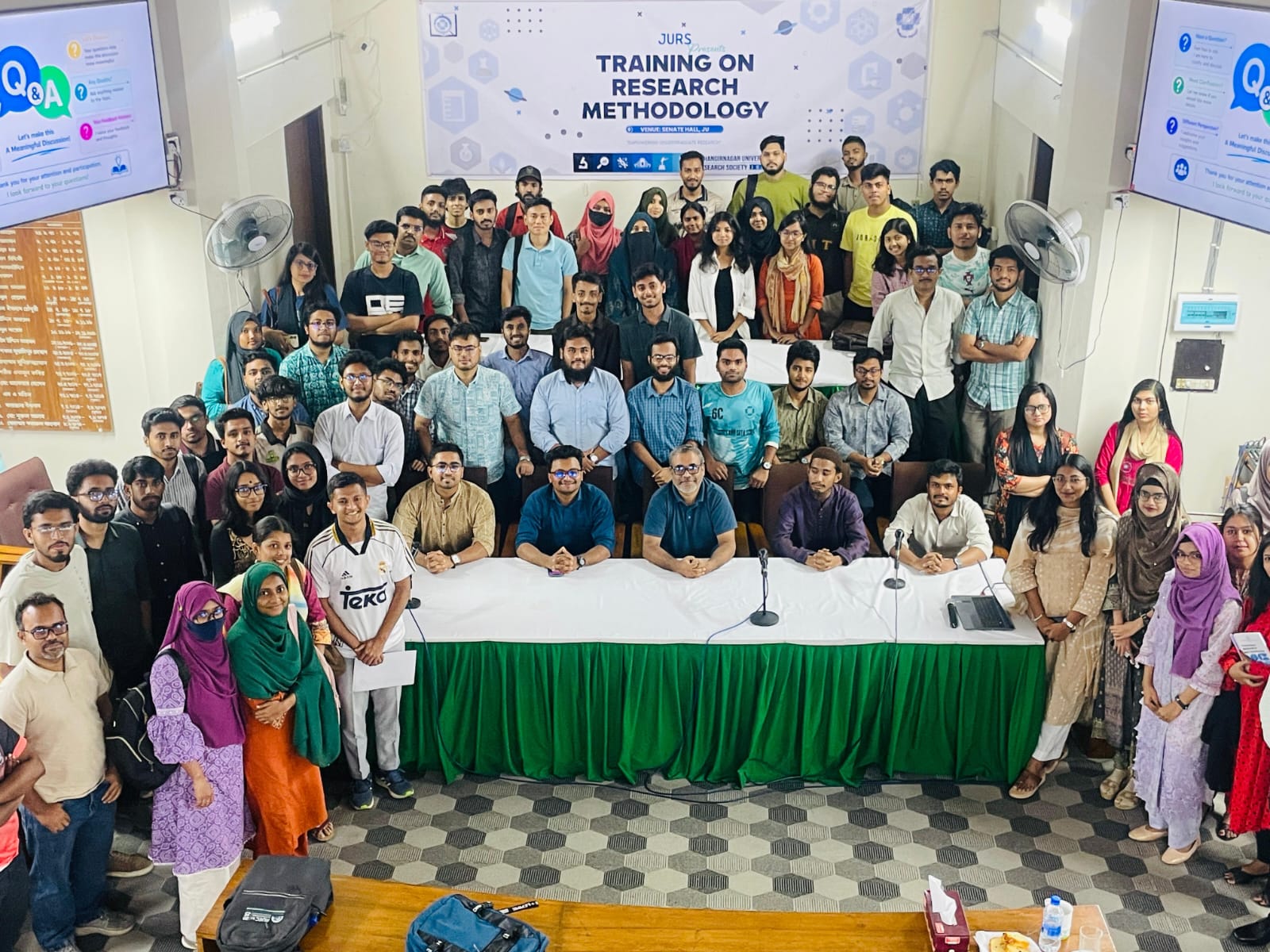 জাবিতে উদ্বোধন হলো জেইউআরএসের দুই মাসব্যাপী গবেষণা প্রশিক্ষণ
