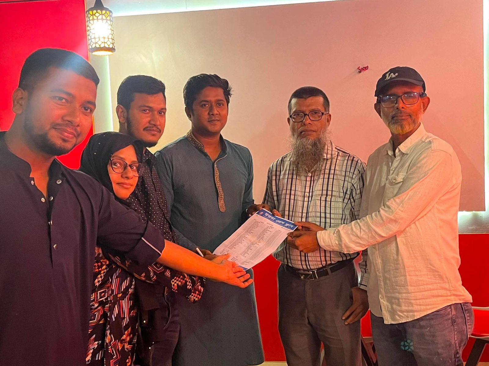 উত্তরা প্রেসক্লাব নির্বাচনের প্রস্তুতি শুরু, ভোটার তালিকা হস্তান্তর