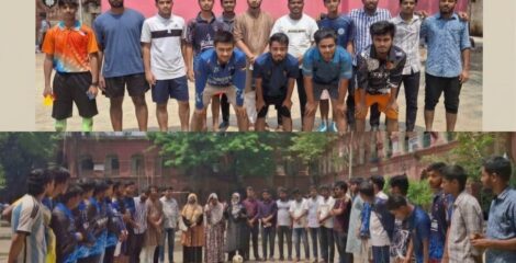 ‎রাষ্ট্রবিজ্ঞান স্টুডেন্ট অ্যাসোসিয়েশনের ফুটবল টুর্নামেন্ট: প্রথম রাউন্ডে ‘দ্যা পলিটিক্যাল হিটার্স’ (২৪-২৫)  এর দাপুটে জয়