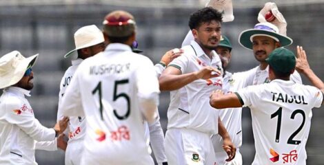 পাকিস্তানের বিপক্ষে ‘হ্যাটট্রিক’ টেস্ট জয় বাংলাদেশের