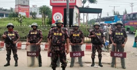 ঈদযাত্রা নির্বিঘ্ন করতে মহাসড়ক ও টোল প্লাজায় বিজিবি মোতায়েন