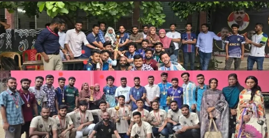 ‎কবি নজরুল কলেজে রাষ্ট্রবিজ্ঞান অ্যাসোসিয়েশনের টুর্নামেন্ট সম্পন্ন: ২-০ গোলে চ্যাম্পিয়ন ২০-২১ সেশন