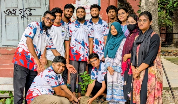 ‎বাঁধন, কবি নজরুল সরকারি কলেজ ইউনিটের বৃক্ষরোপণ কর্মসূচি