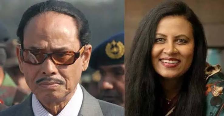 সাবেক রাষ্ট্রপতি এরশাদের দ্বিতীয় স্ত্রী বিদিশা গ্রেপ্তার