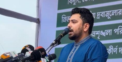 লংমার্চে বাধা দিলে ৬ দফা দাবি ১ দফায় পরিণত হবে: নাহিদ ইসলাম