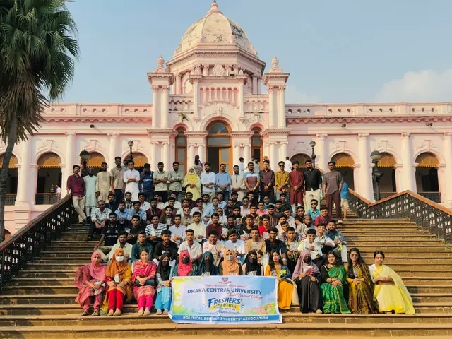 ঢাকা সেন্ট্রাল ইউনিভার্সিটি কবি নজরুল কলেজ রাষ্ট্রবিজ্ঞান অ্যাসোসিয়েশনের নবীন বরণ