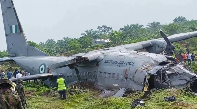 নাইজেরিয়ায় সামরিক বিমান বিধ্বস্ত, নিহত ৩২ আরোহী